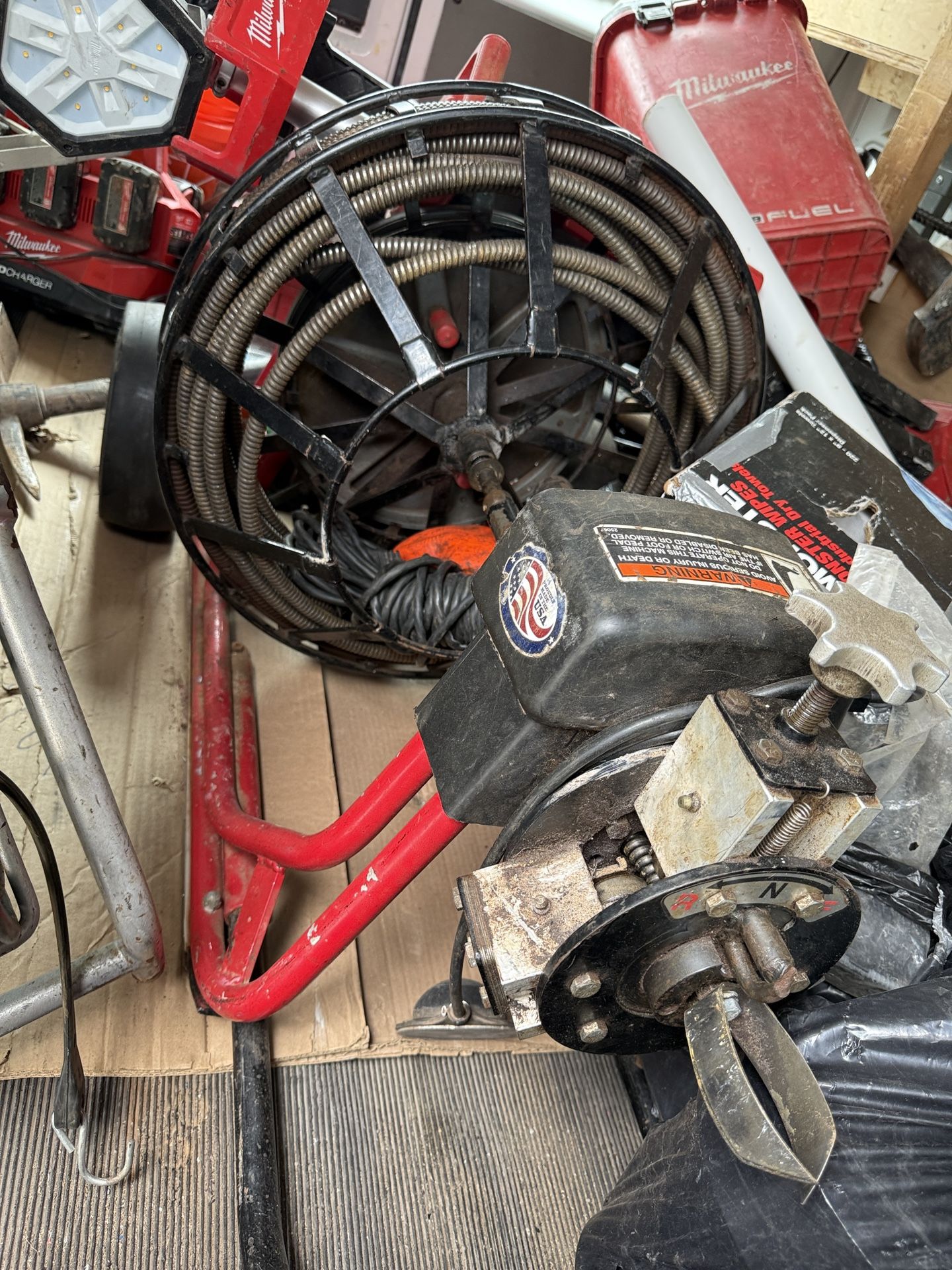 Sled Snake Machine With Wheels