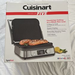 Cuisinart Griddler FIVE Model GR-5BWS
