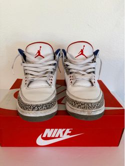 True blue Jordan 3’s