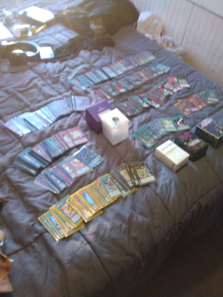 Nekroz Core, Utopia Full Deck, Crystal Beast Full, Vaylantz Full, Plus Over 3-400 Bundle, Plus 3 Deck Boxes, 2 Of The 2 Deck Boxes For $200