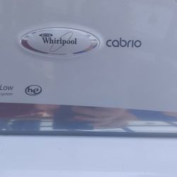 Free Whirlpool Cabrio Washer