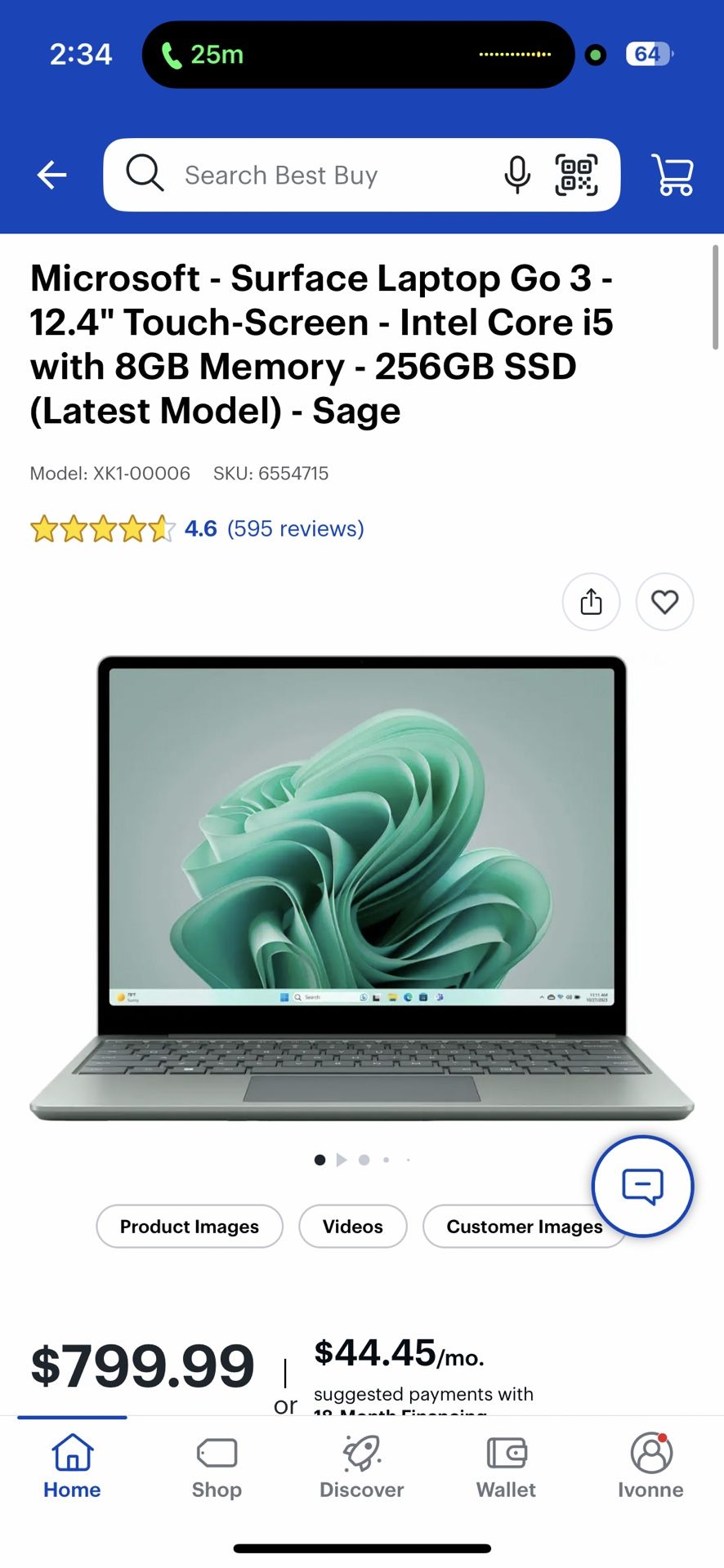 Microsoft Lap Top