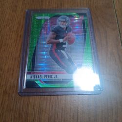 Michael Penix Jr  Neon Prizm 