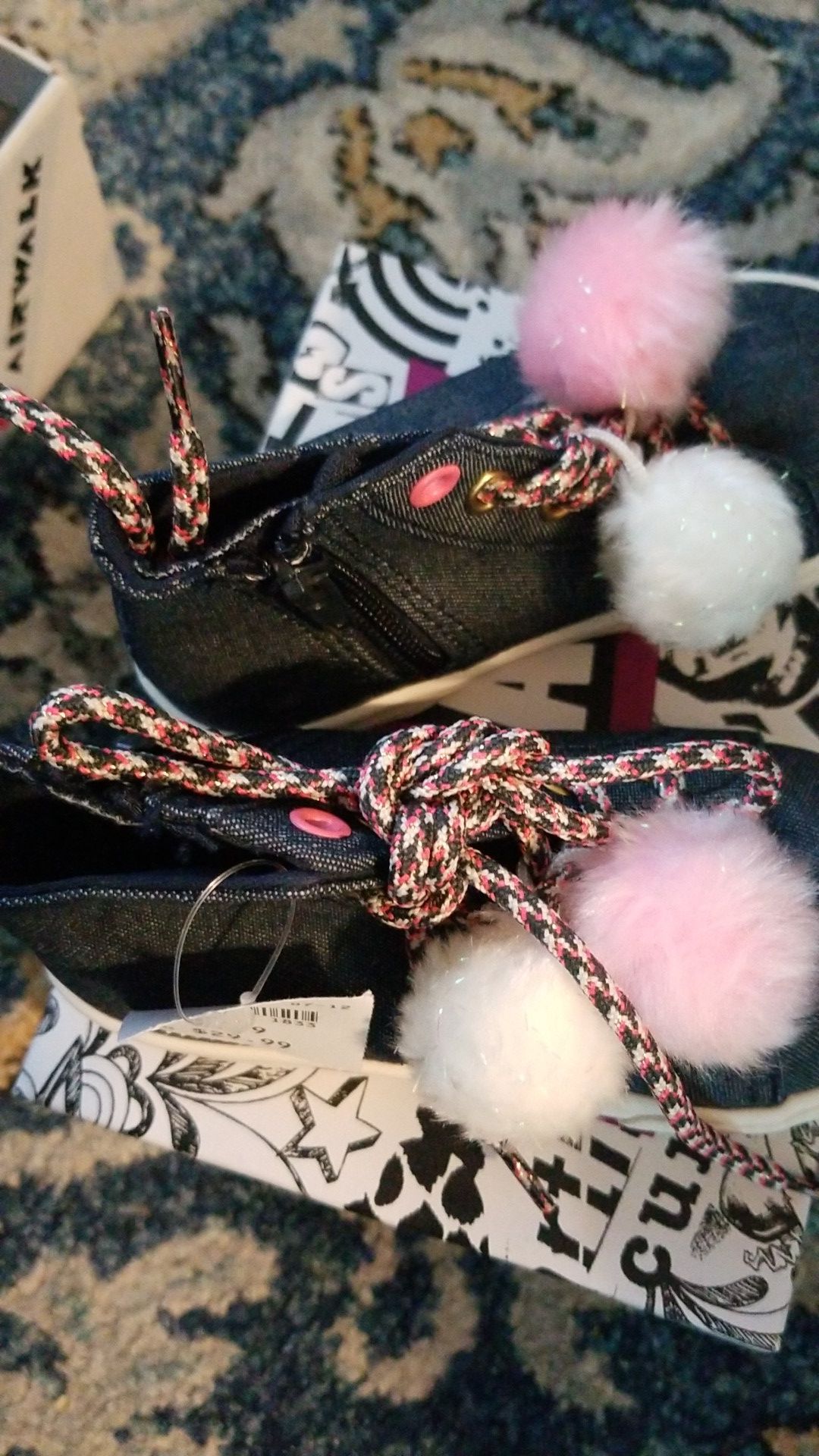 Both size 9 boots for little girls
