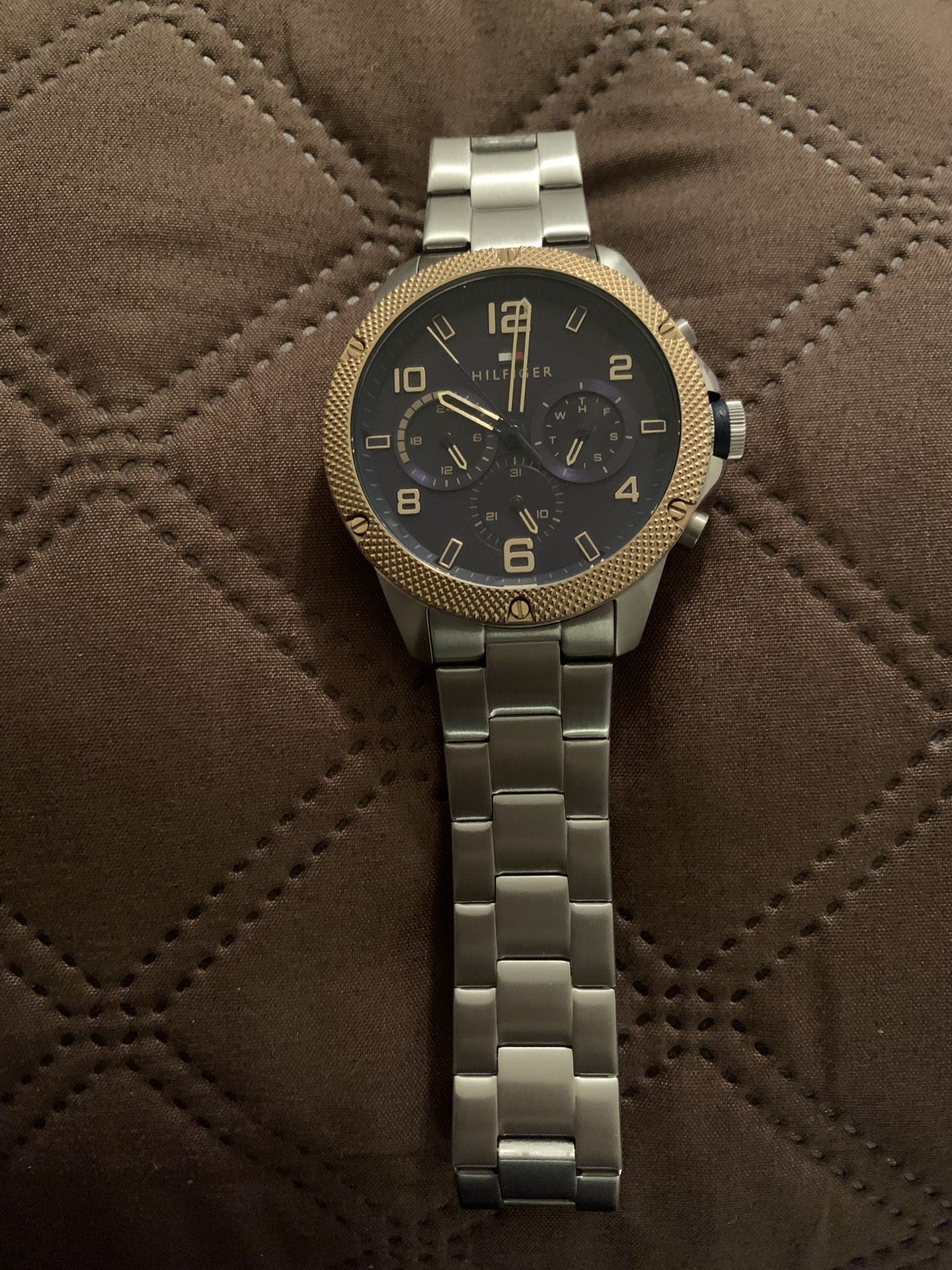 Men’s Stainless Steel Bracelet Watch 46mm