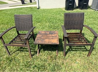 Wicker Outdoor Patio Set for Sale