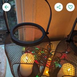 Outdoor Garden Candle Holders