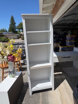 Tall bookshelves