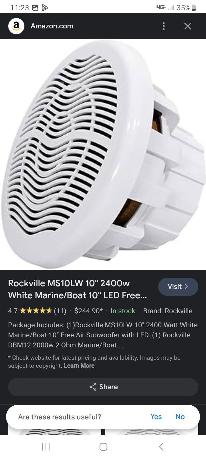Rockville ms10lw best sale
