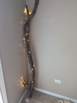 Large Driftwood Branch with Fairy Lights