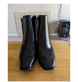 Brand New A New Day Black Delilah Ankle Boots Ladies Booties Size 7