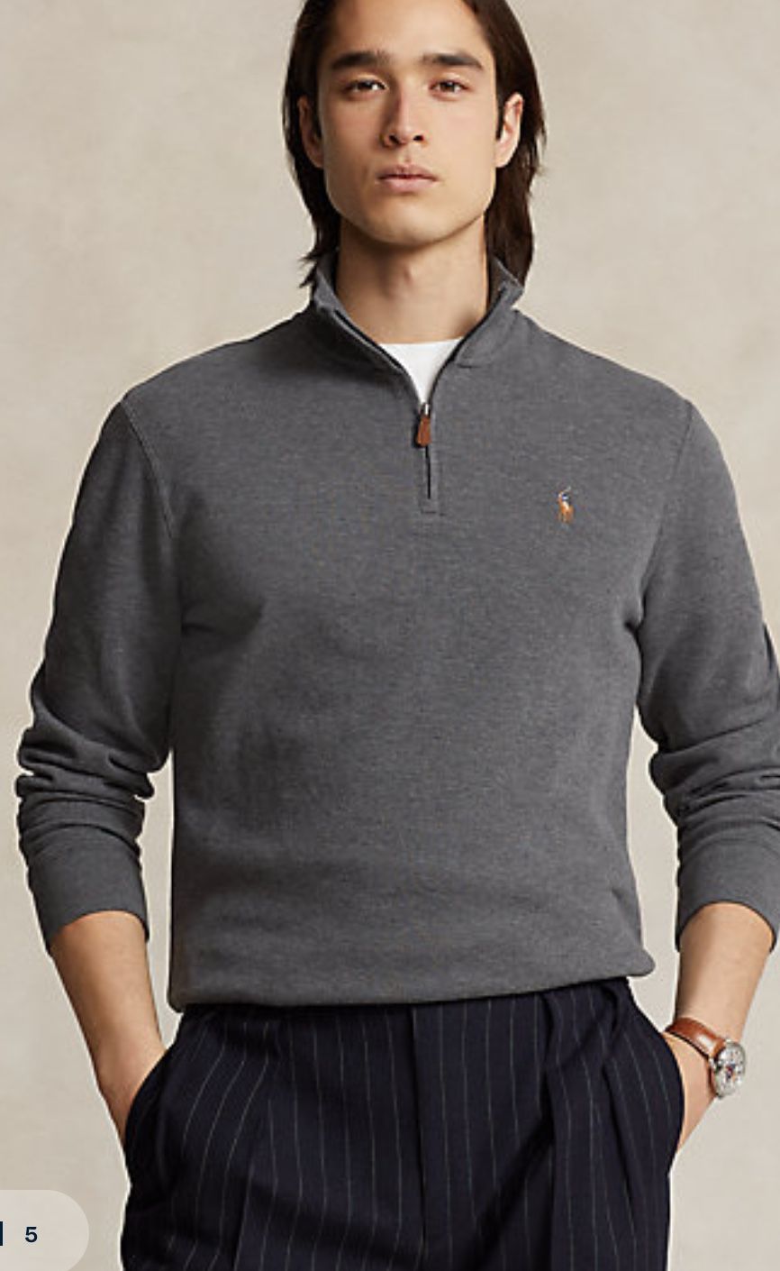 Estate- Rib Quarter Zip Pullover