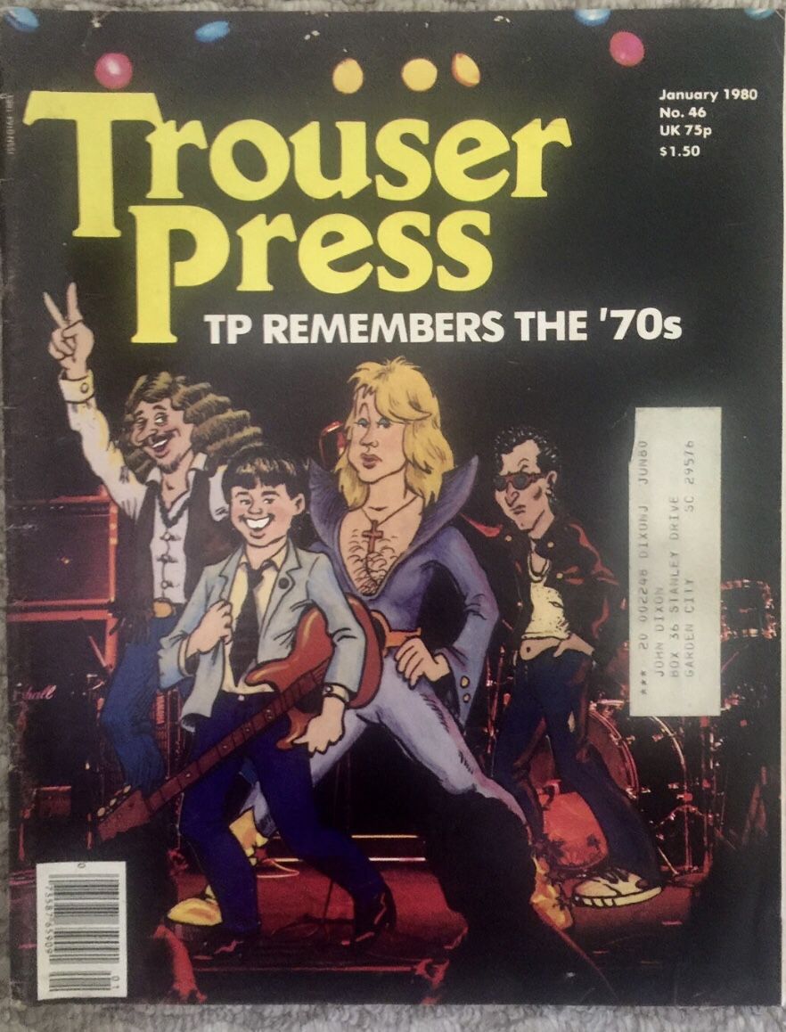 Trouser Press Rock Music Magazine January 1980 Best Of 1979 Remember The 1970’s
