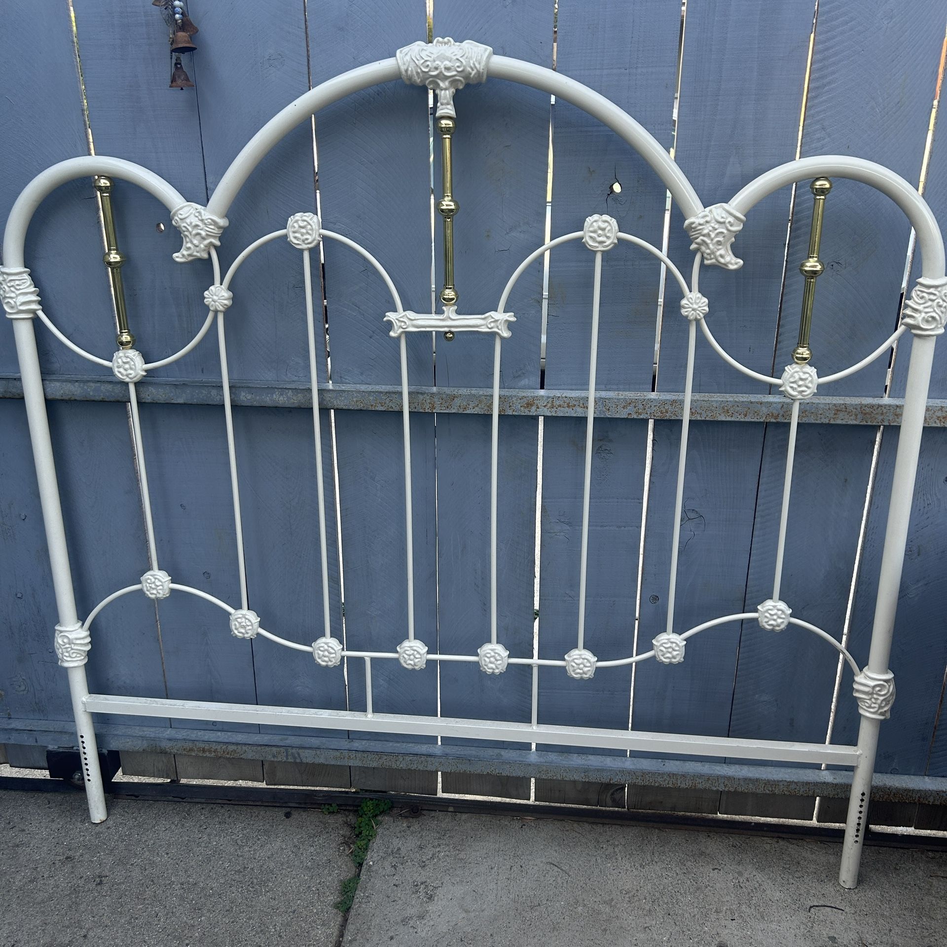 Wrought Iron Queen Headboard