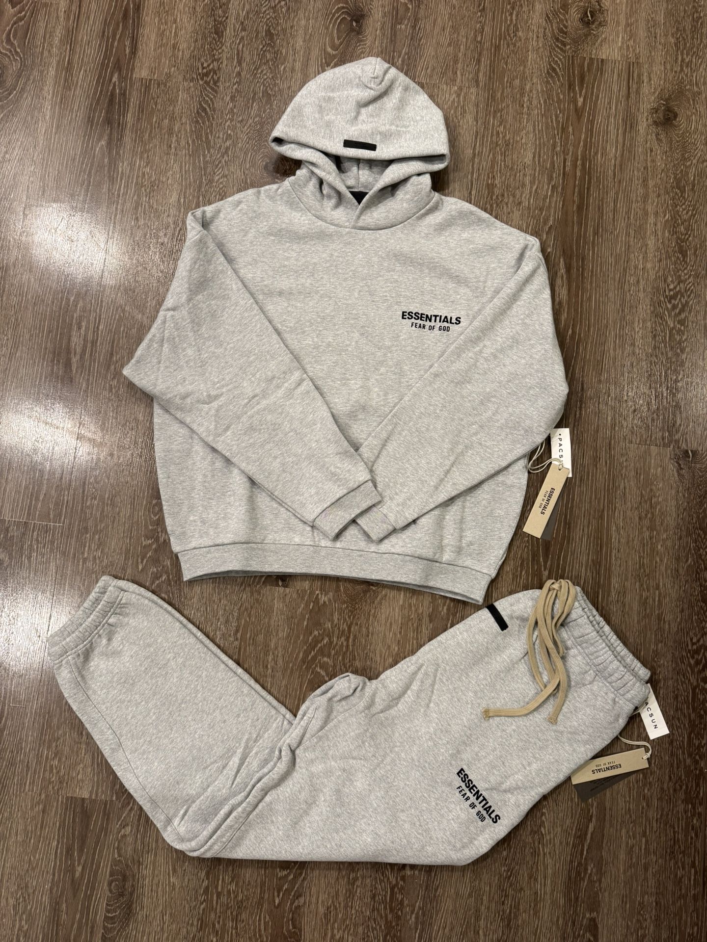 Essential Light Heather Hoodie & Pants