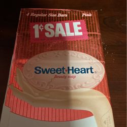 Vintage Sweetheart Beauty Soap New Sealed Box of Four