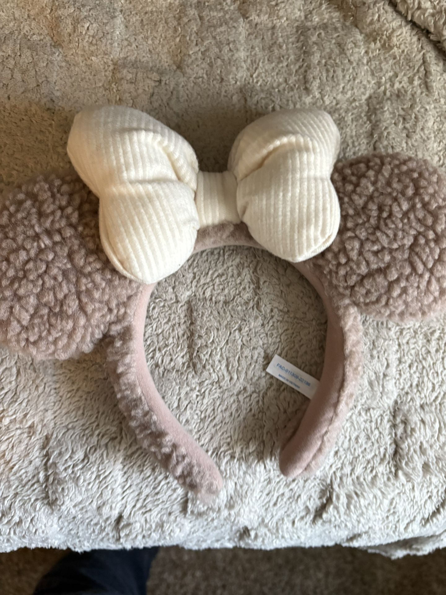 Teddy/Sherpa Minnie Ears