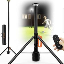 Rechargeable Work Light with Remote &Telescopic Stand (8.4Ft)

