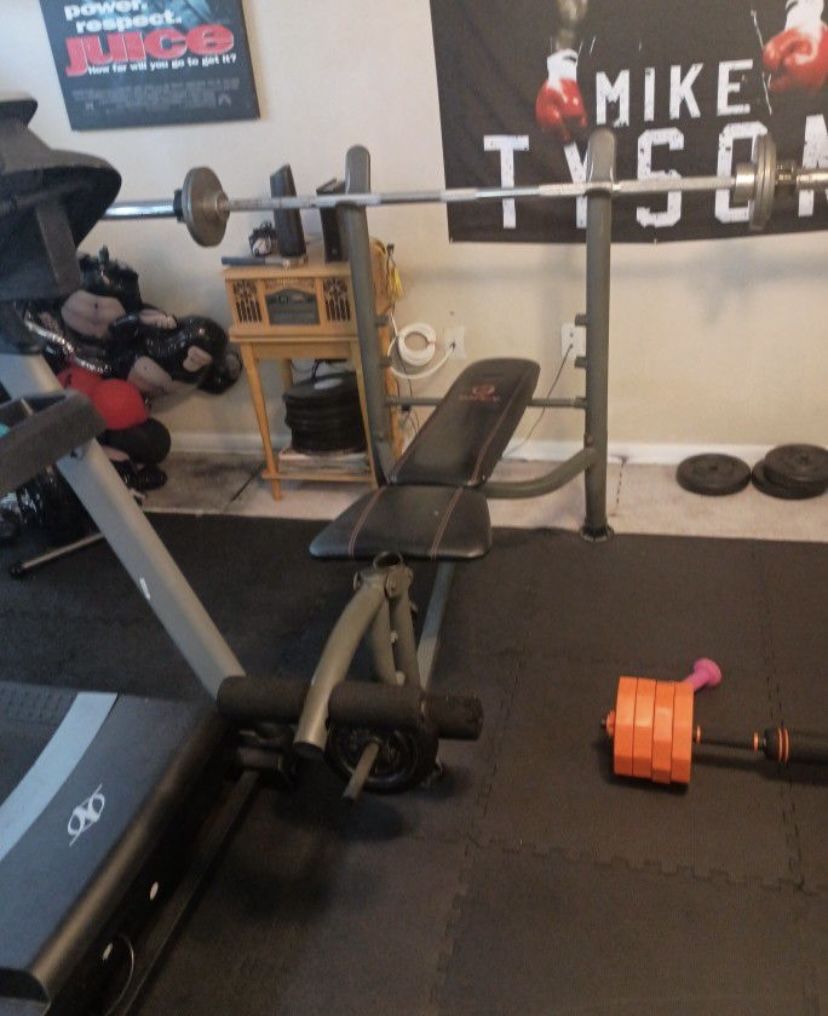 Marcy Bench Press & Weights