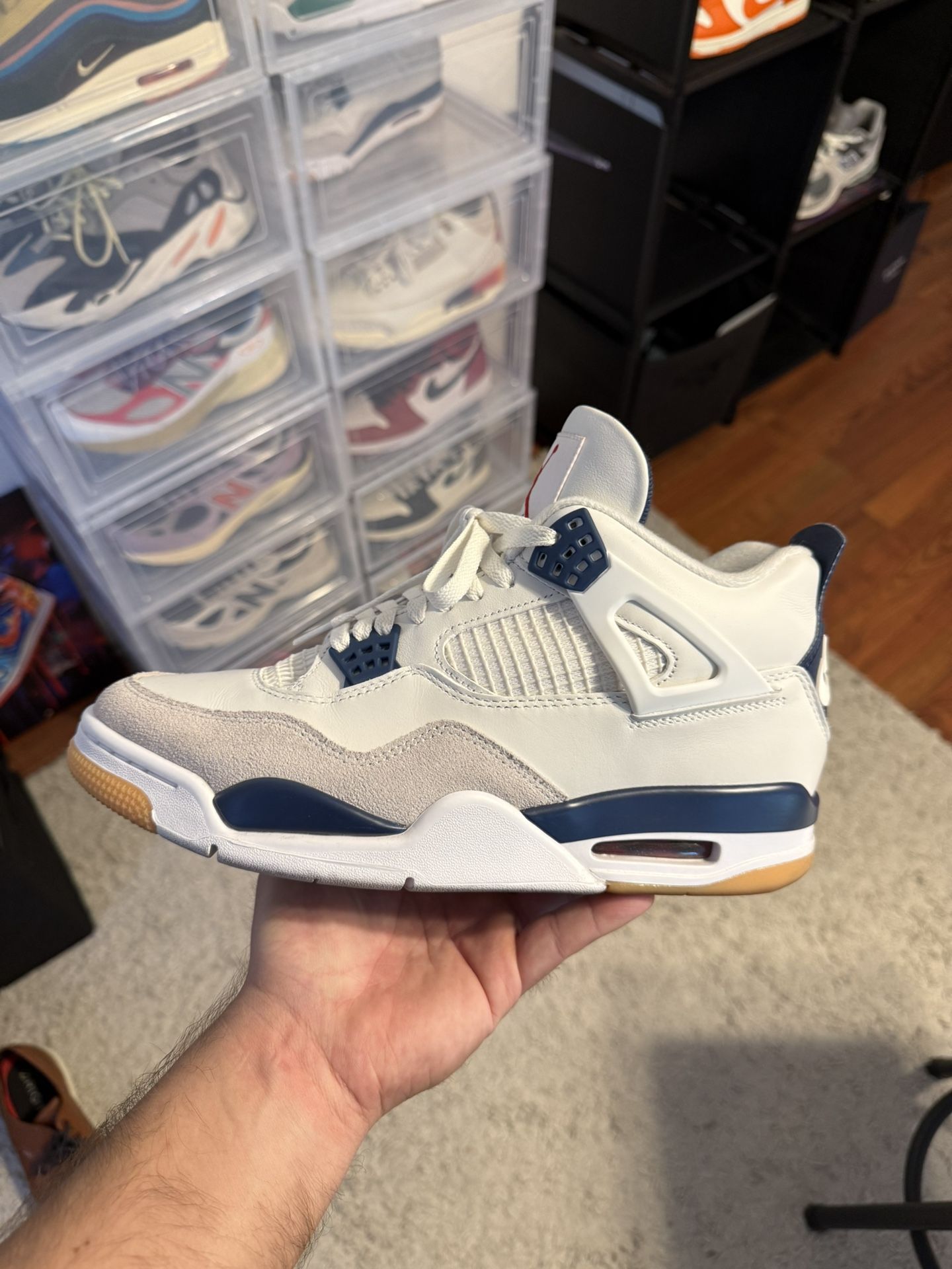 Jordan 4 SB Navy