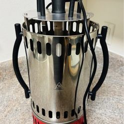 Vertical Rotating Barbecue Grill Electric Smoke-Free For Kebab New