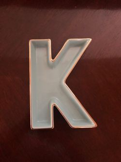Letter jewelry display