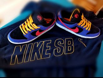 Nike Dunk SB Pro "ACG" – Synthetic Leather & Split-Grain Cowhide – Low-Top Skate/Casual Sneakers – Unisex – Blue – Sizes 43-44