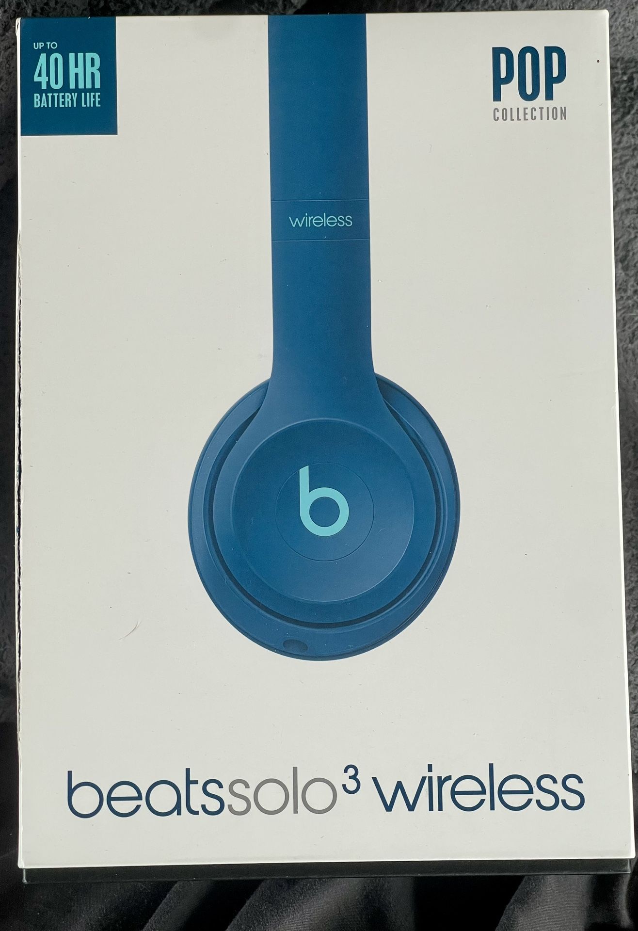 Beats 🎧 Solo Wireless Pop Blue