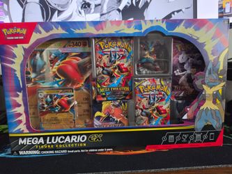 Pokémon Mega Lucario ex Figure Collection Box