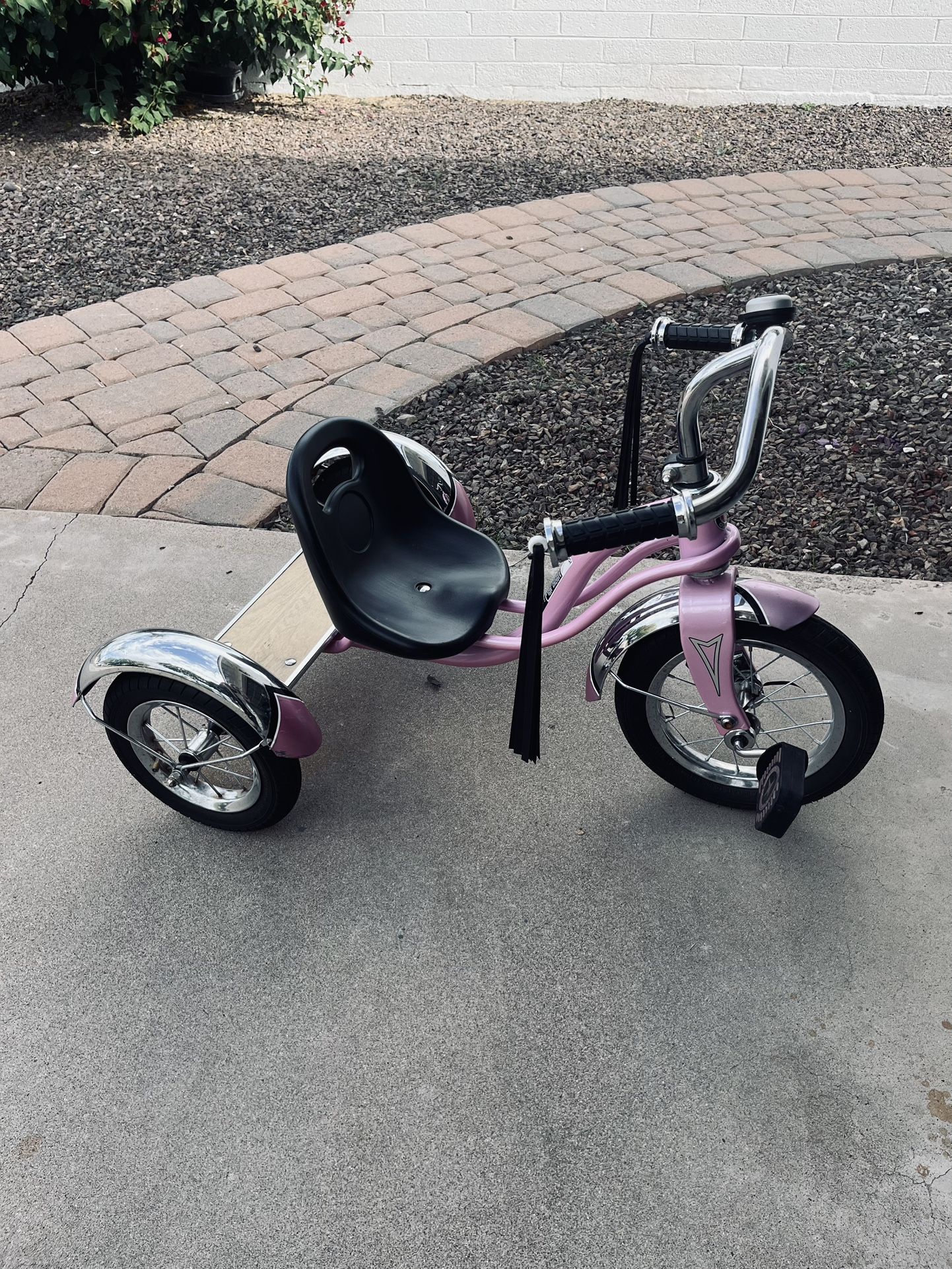 Schwinn Pink Tricycle With Bell
