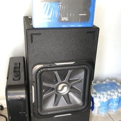 I have some kicker speakers in the box one 15 