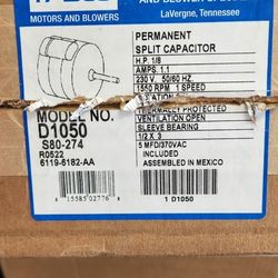 Blower And Condenser Fan Motors