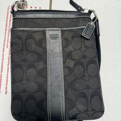 Coach crossbody bag black