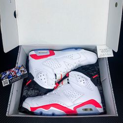 Jordan 6 White Infrared Size 10