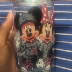 Mickey And Minnie Uvdtf Plastic Cup
