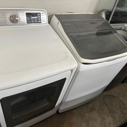 ⛩️❤️Samsung washer xl large capacity dryer electric nice set ❤️⛩️
