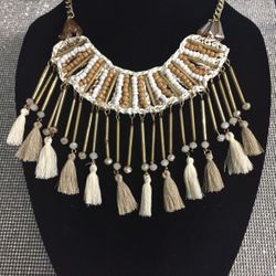 Beautiful Vintage Indian Necklace 