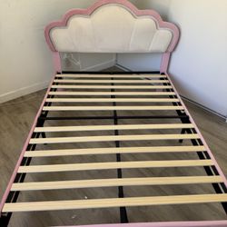 LED Full Size Princess Bed 