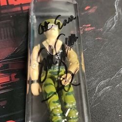 Autographed Sergeant Slaughter 
