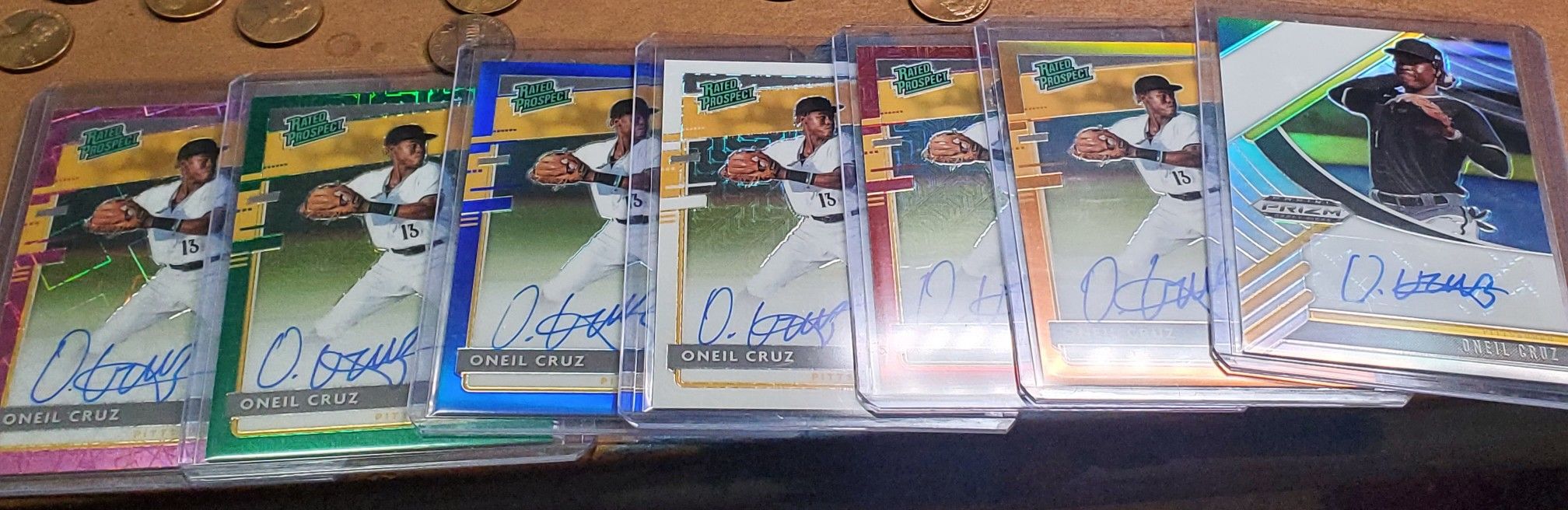 Oneil Cruz On Card #'d Auto Lot!