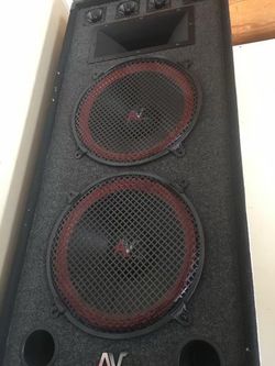 Dj sistema de sonido compreto
