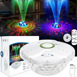 Floating Pool Fountain