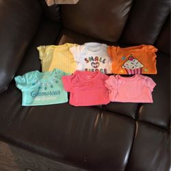 Newborn Infant Girl One Piece Tops