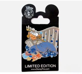 2019 Disney D23 Expo Triton Sebastian Little Mermaid 30th Anniversary Pin Le 300