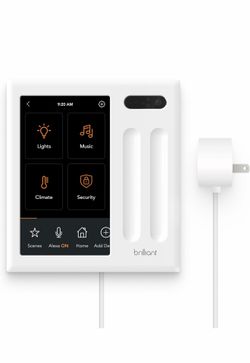 Brilliant Smart Home Control - 2-Switch Plug-In Model - Low Voltage Only