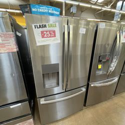 Refrigerator French Door Ge Appliances 36 Inch Wide 