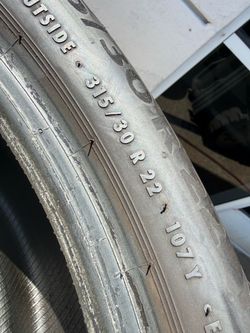 315/30/22 Continental Sport Contact 6 (1 Only)