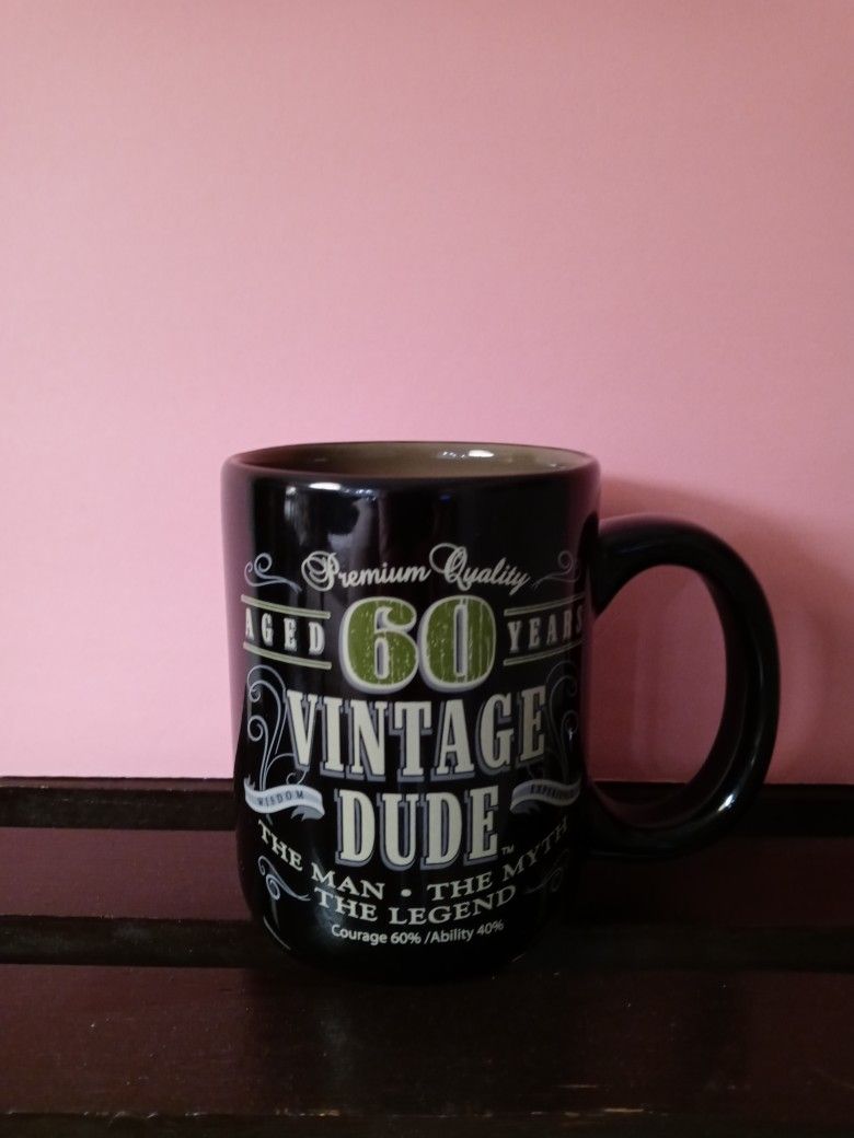 Age 60 Birthday Mug. Deer Vly 67th Ave 85310
