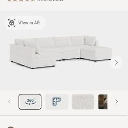 Albany Park Kova Couch Set with Ottoman 