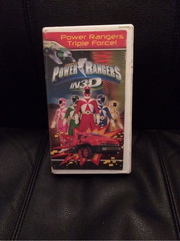 Power Rangers 3d Vhs Movie For Sale In Havelock Nc Offerup